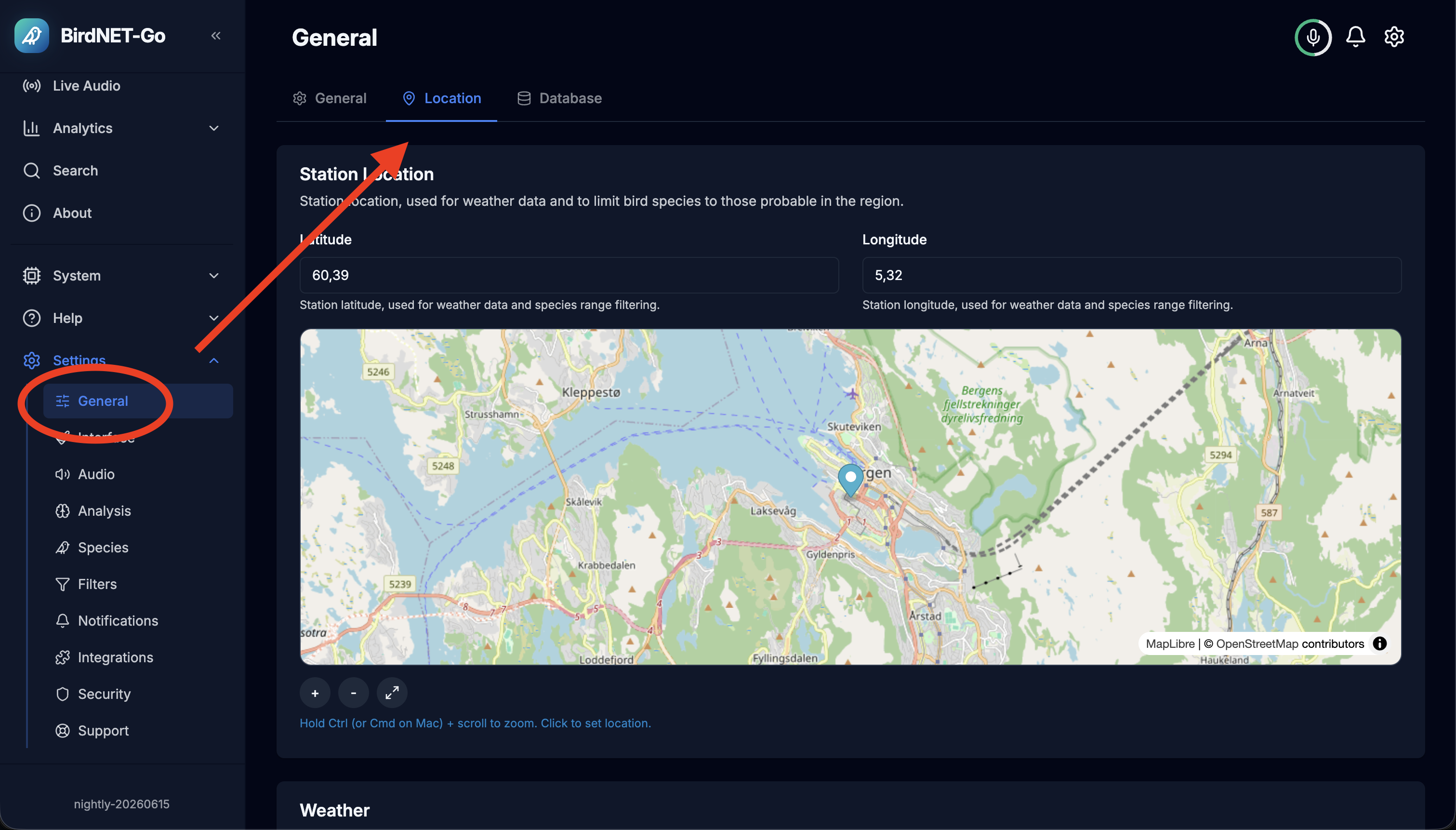 Configuring microphone in BirdNET-Go